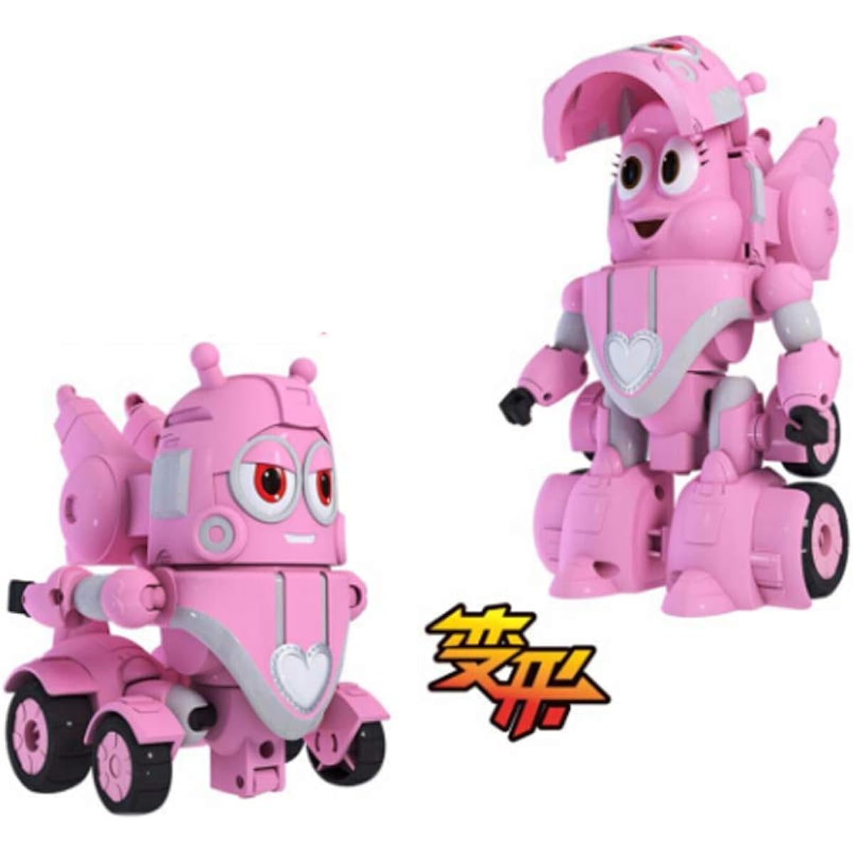 Toy Transforming Robot Zhuangchen ZC9701 5-piece Combined Giant Robot Set of 5 (Image Color)