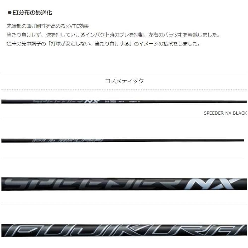 [Produced by Teeolive] Shaft with OEM sleeve for pin G430/G425/G410 Speeder NX BLACK Black