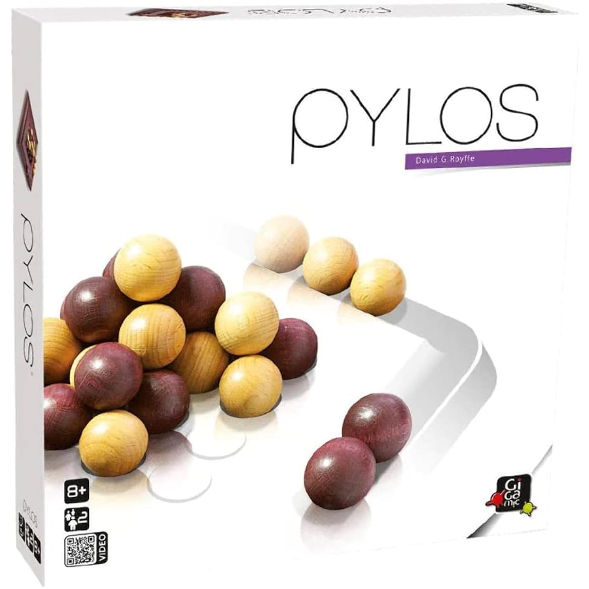 Gigamic PYLOS Board Game with Japanese Instruction Manual [Parallel Import]