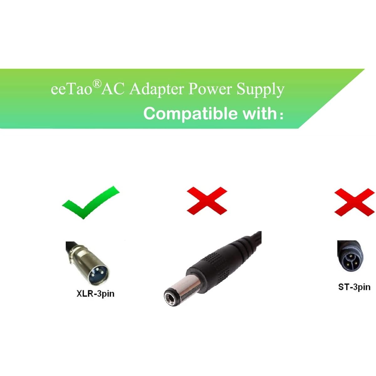 eeTao AC/DC Adapter Charger Zinger Model ZR-10.1 ZR-101 ZR101 HP1202L3(2A) HP1202L3 2A HP1202L32A 36V 10.5Ah Lithium Ion Battery Pack for Chair Travel Electric Scooter Wheelchair Power