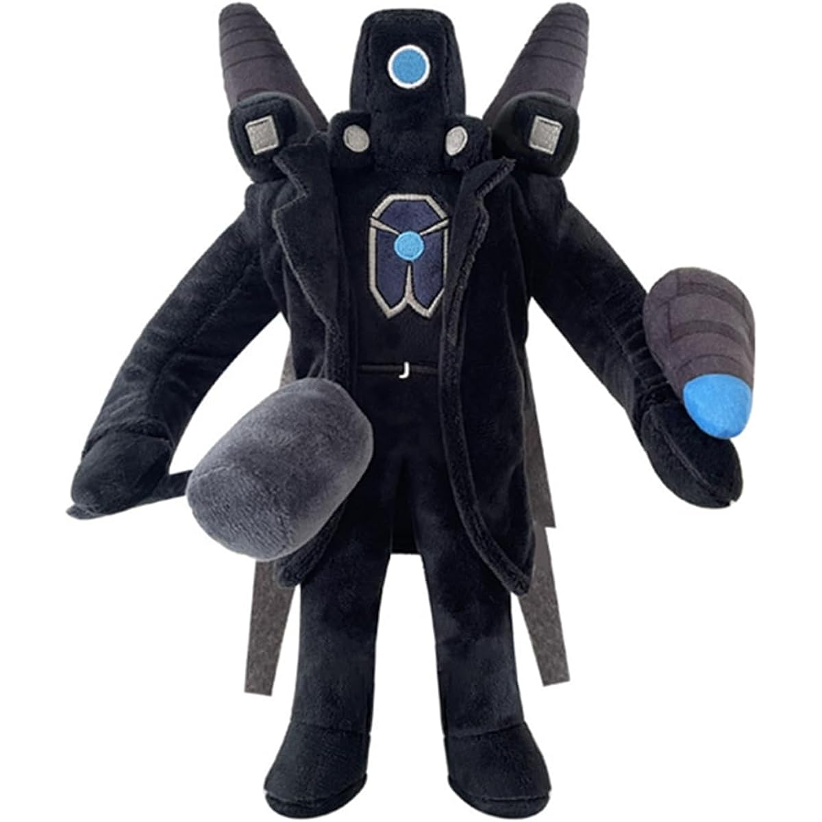 Skibidi Toilet Toy Plush Toy Speakerman Plush Toy Set for Kids and Collectors Stuffed Doll Toys Collection Gifts for Kids Fans Birthday