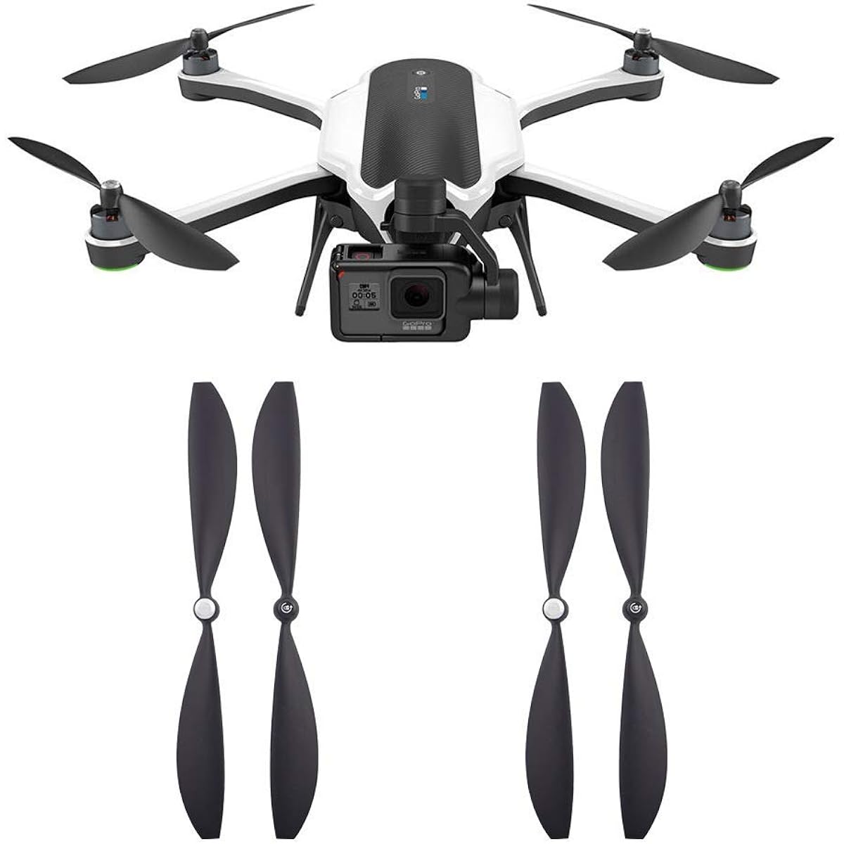 2 Pairs Propeller Compatible with Go Pro Karma, Go pro Karma Accessories Quick Release Propeller
