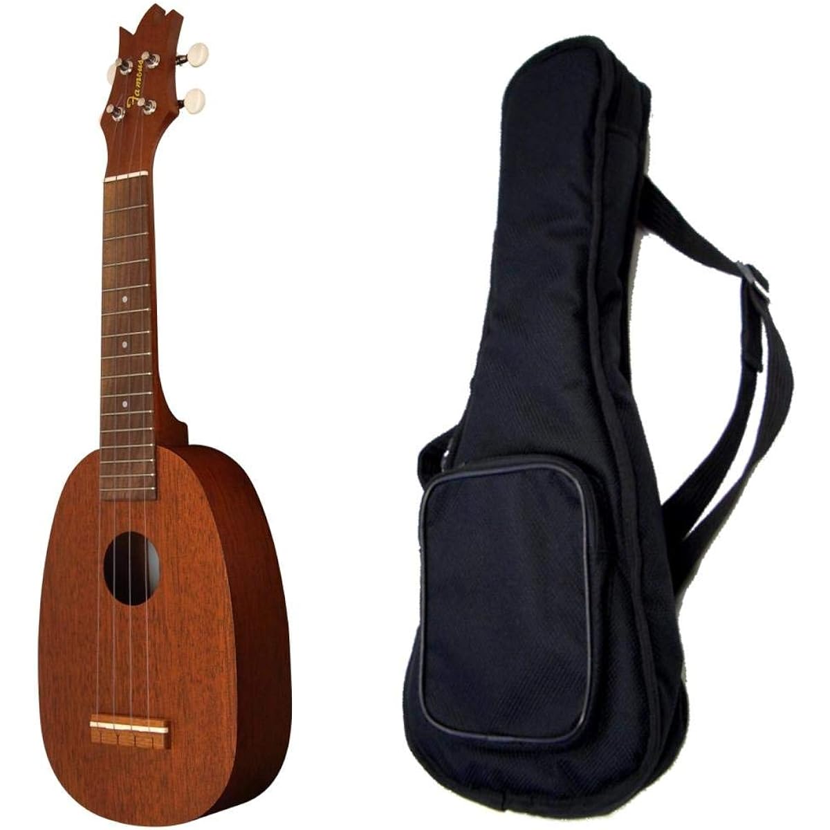 [Cushioned bag included] Famous FS-2PG Pineapple-shaped Soprano Ukulele