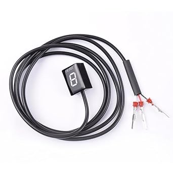Digital Meter Display Motorcycle Digital Meter Moto LCD 1-6 Level Gear Indicator Kawasaki Ninja 650 650R 650-RR 2006-2016 Motorcycle Accessories Indicator Meter Display