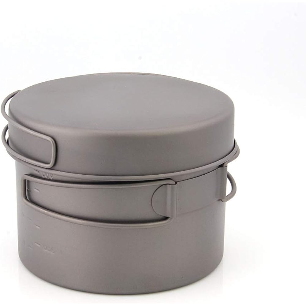 TOAKS Titanium 1300ml Pot with Pan by TOAKS