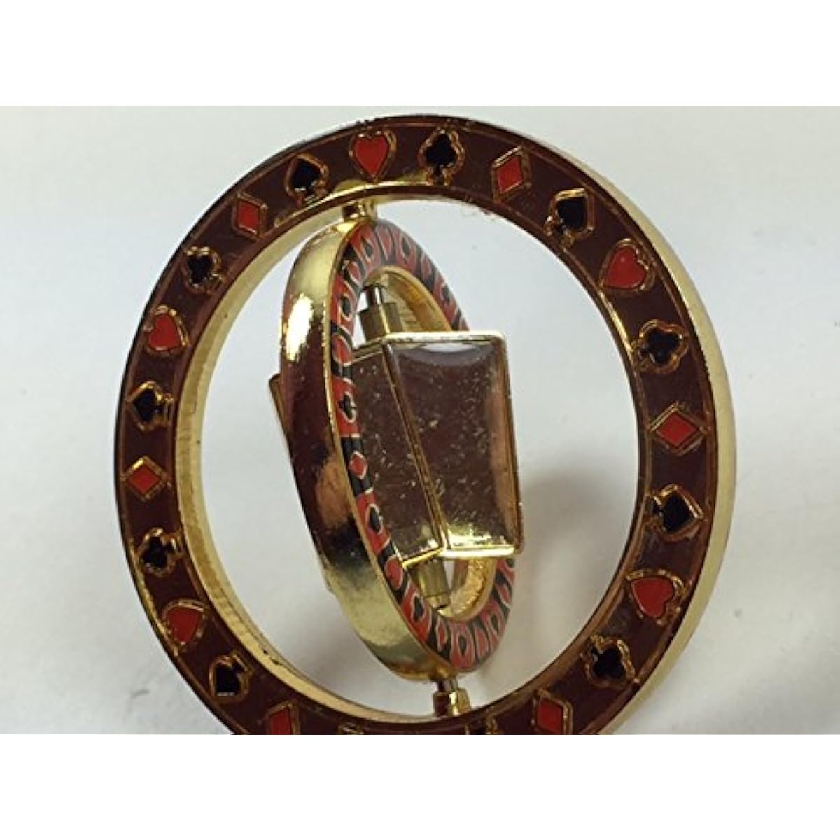 Double Spinner (with Pocket Aces in Center) Poker Weight