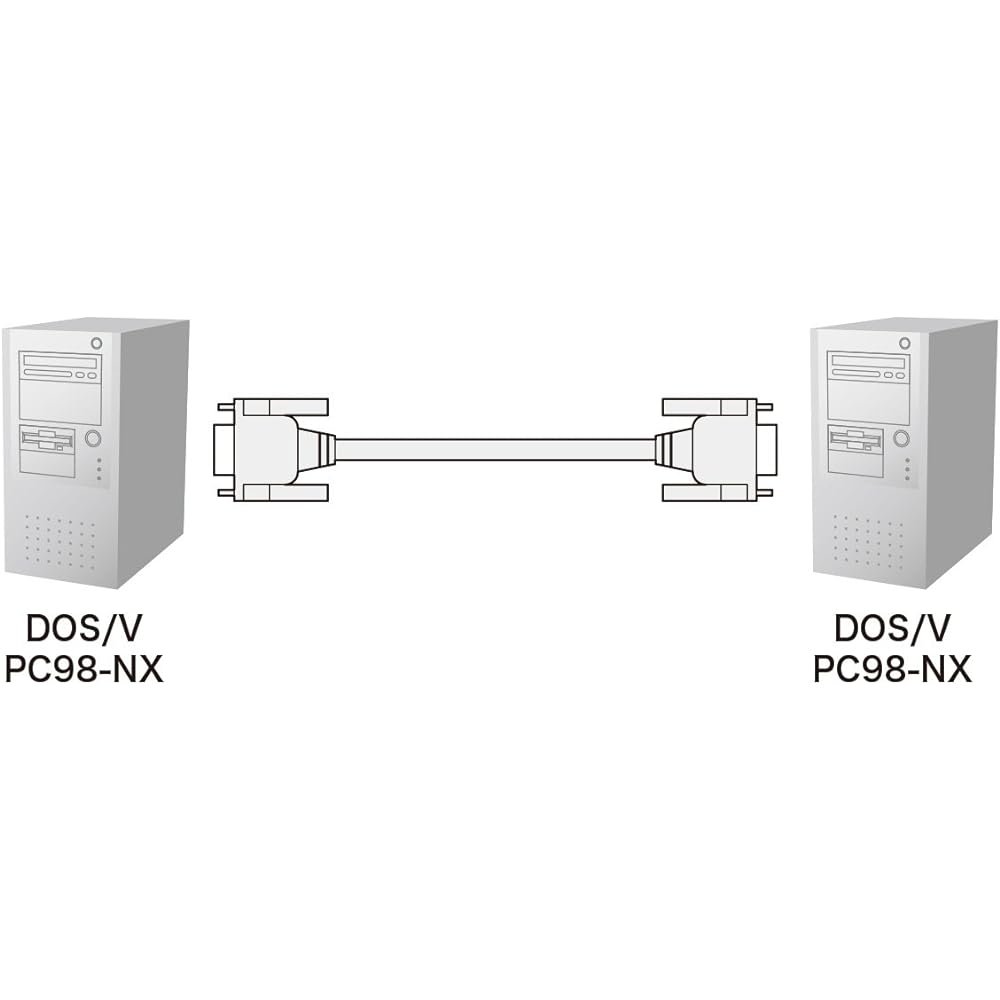 Sanwa Supply RS-232C cable 10m KRS-403XF10N