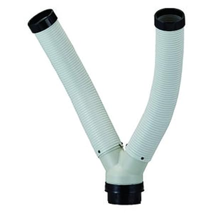 TRUSCO Bifurcated duct for spot air conditioner Φ90×L500mm TS-RDW-09
