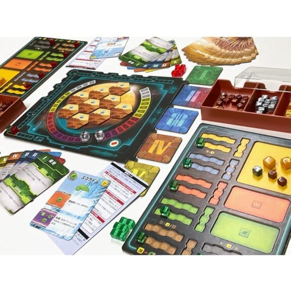 Arclight Terraforming Mars Card Game: Ares Expedition Complete Japanese Version (For 1-4 players, 60 minutes, For ages 14 and up) Board game