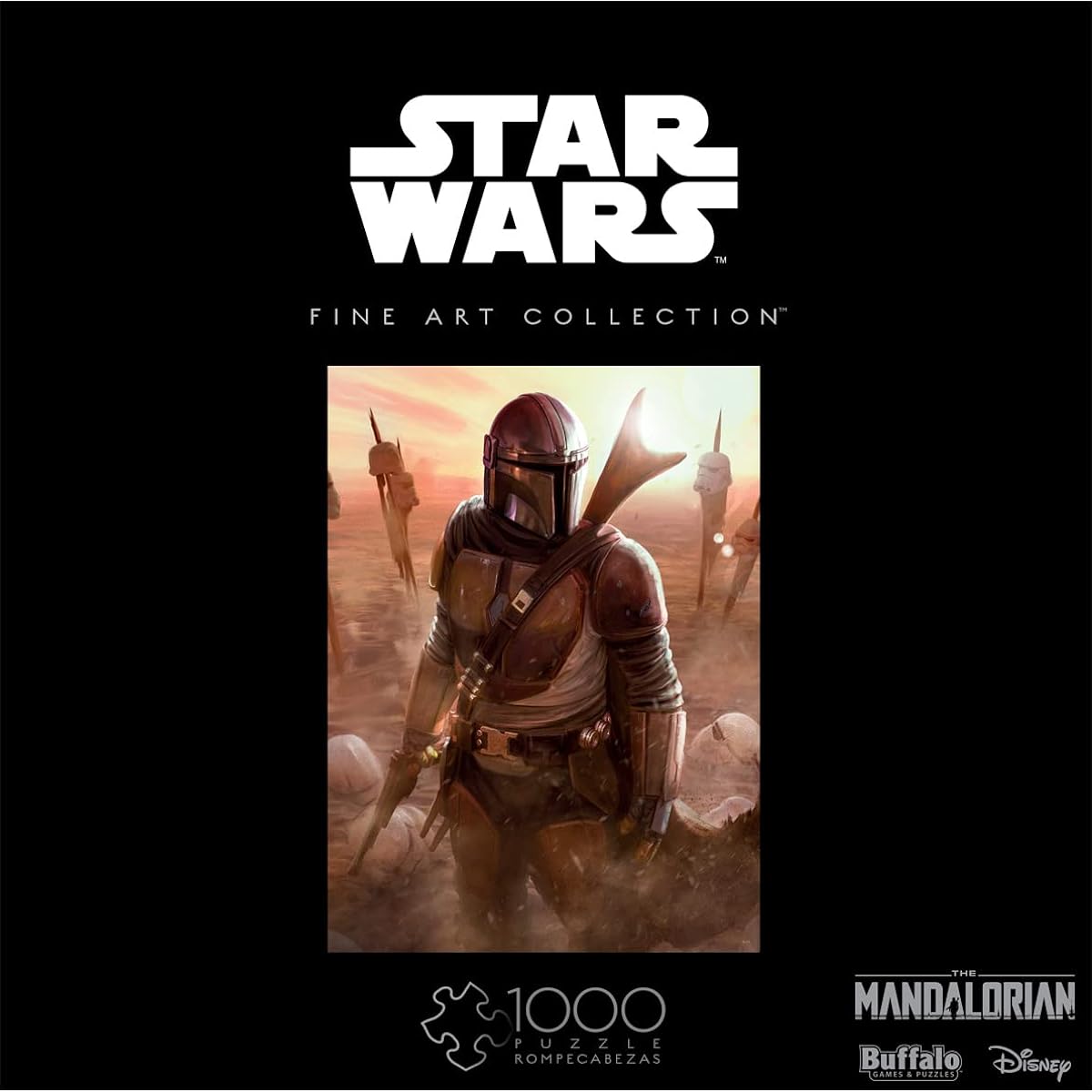 Buffalo Games Jigsaw Puzzle Star Wars Fine Art Collection The Calm After 1000 Pieces