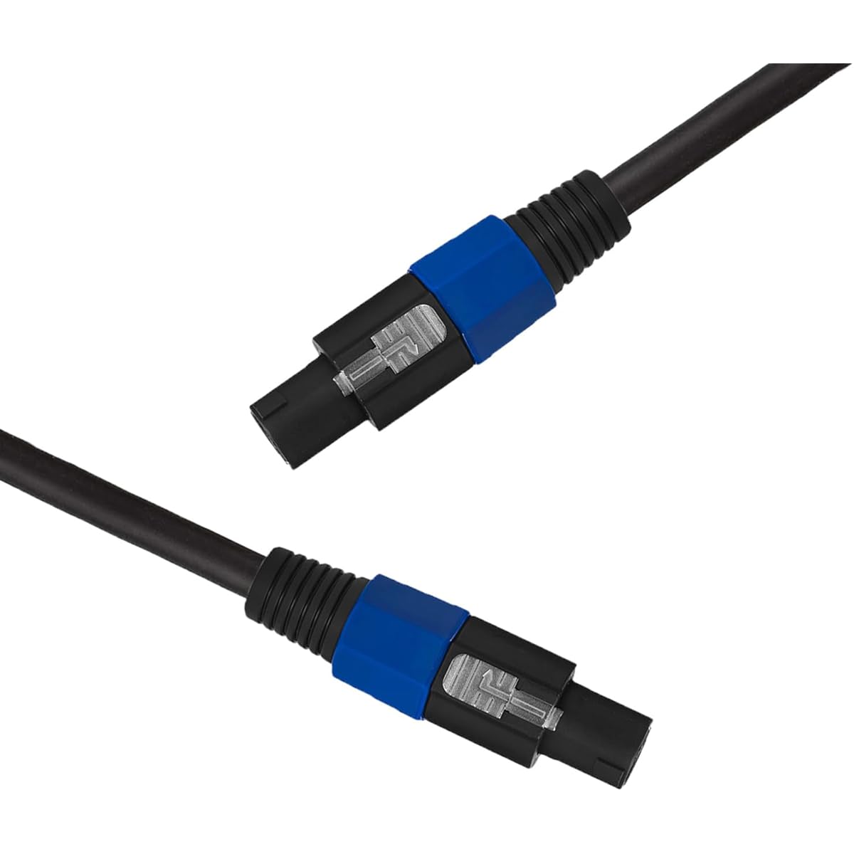 HeyTones 50ft 12 Gauge Professional SpeakON to SpeakON Cable - 12AWG 50ft DJ/PA Speaker Cable Amplifier Connection Wire