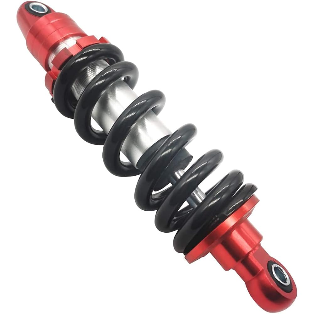 necaces Motorcycle Shock Absorber Rear Suspension 285mm 11.2 inch Adjustable Rear Shock Absorber 70cc 90cc 125cc Dirt Pit Bike 4 Wheel ATV