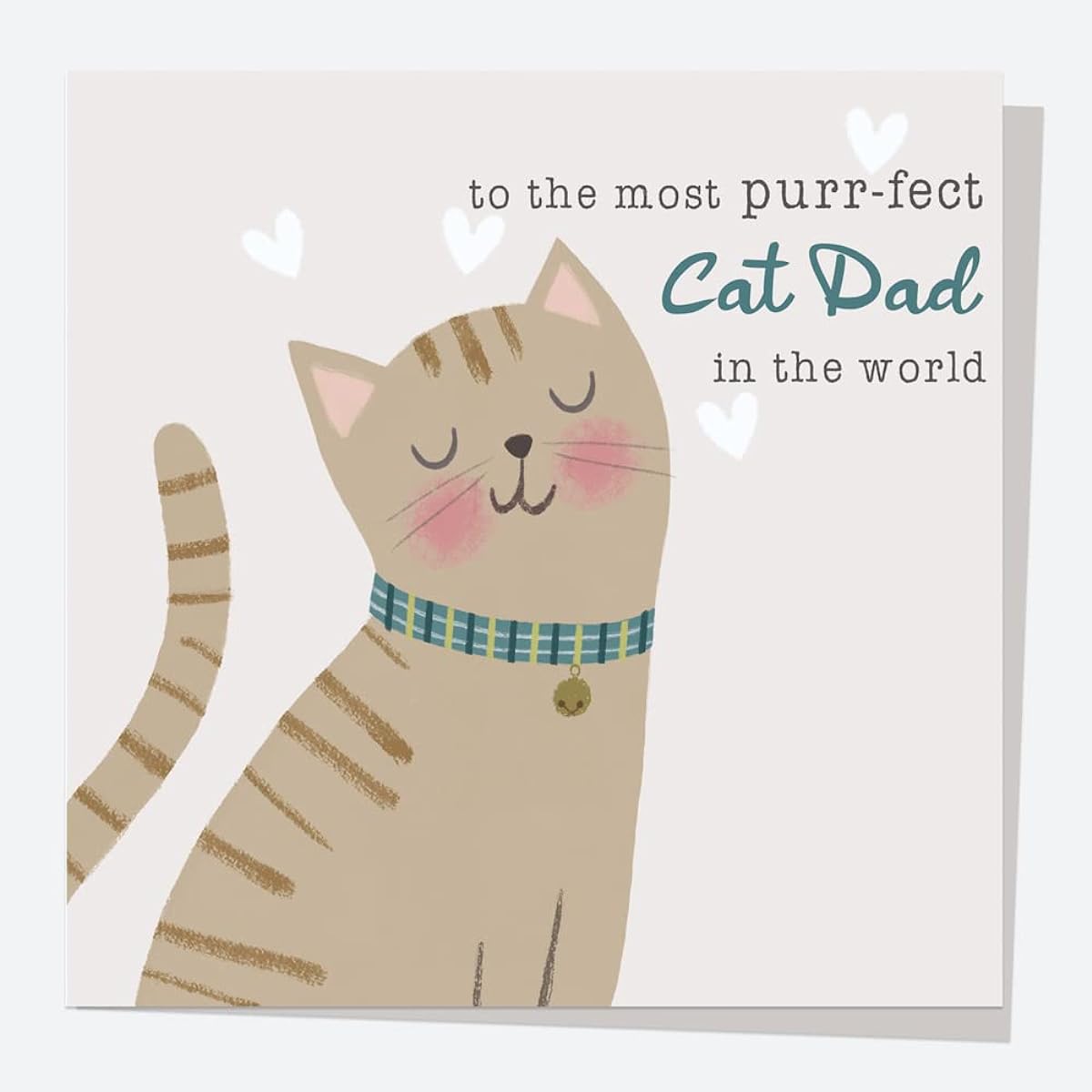 Dotty about Paper Dad Birthday Card - Cat Dad (4441)