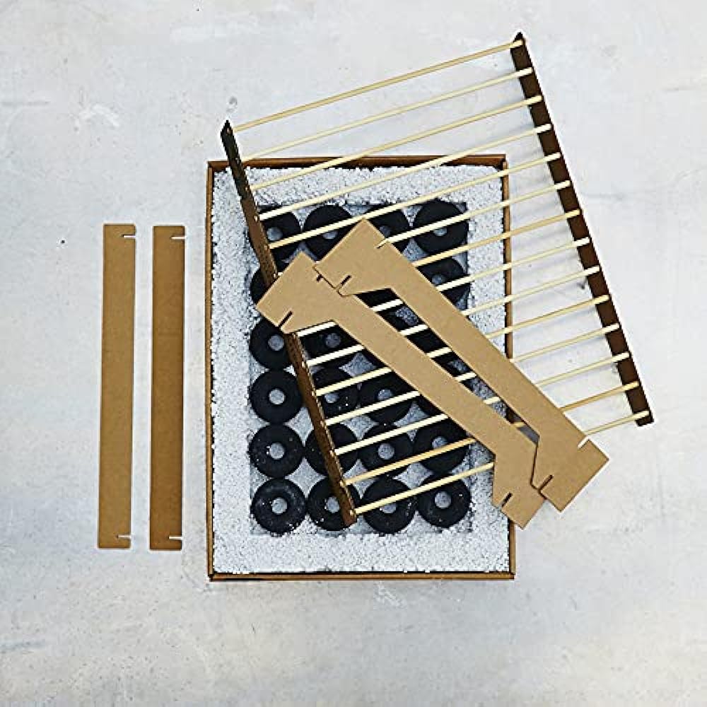 A Plus Craft Grill CASUSGRILL (Casas Grill) Set of 3 Disposable BBQ Grill Instant BBQ Stove