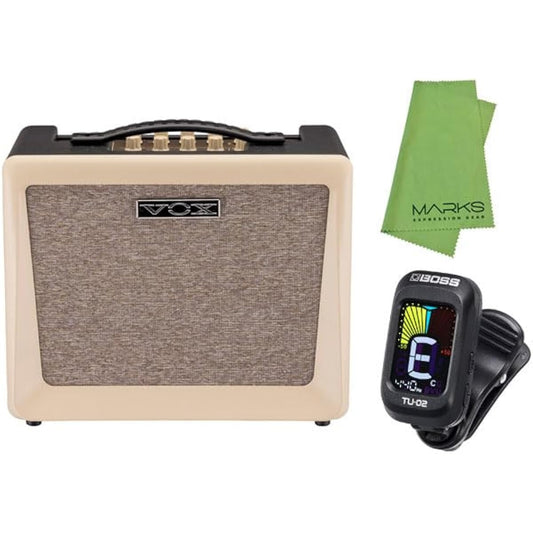 VOX UKULELE 50 (V-UKE-50) + BOSS TU-02 + Marks Cross Set