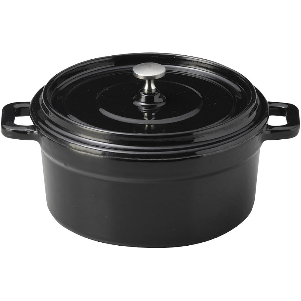 Koyo Pottery Iron Cocotte 18cm Black S9953005