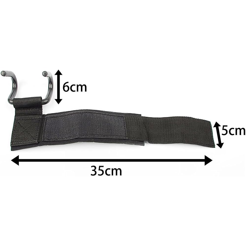 B-Top Lifting Hook Muscle Training Weight Training Grip Strength Aid Supplies Set of 2