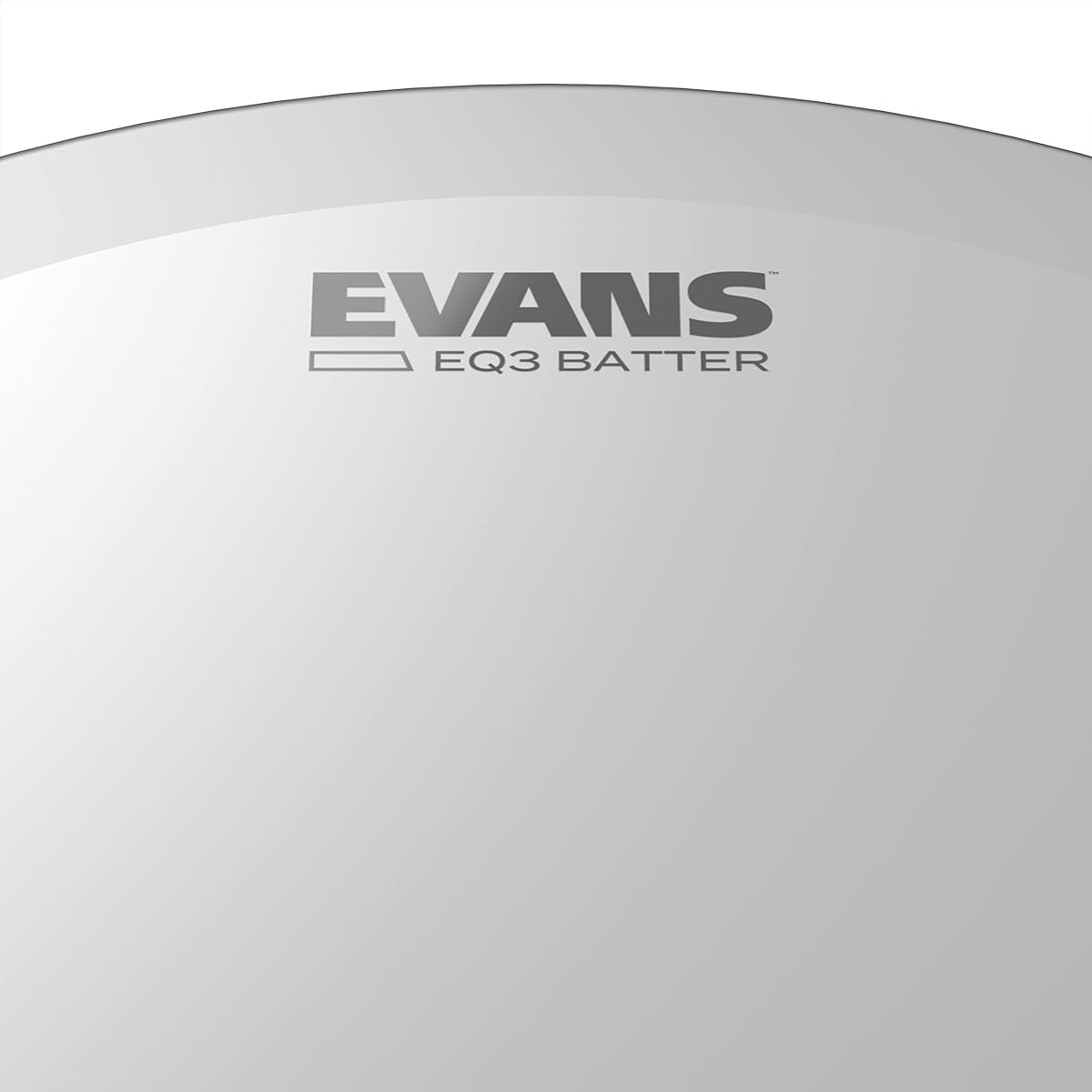 EVANS Evans Bass Drum Head EQ3 Frosted BD26GB3C / EQ3 Bass Batter Heads (two-ply,6.5mil + 6.5mil + 10mil ring) 26 inches [Domestic regular product]