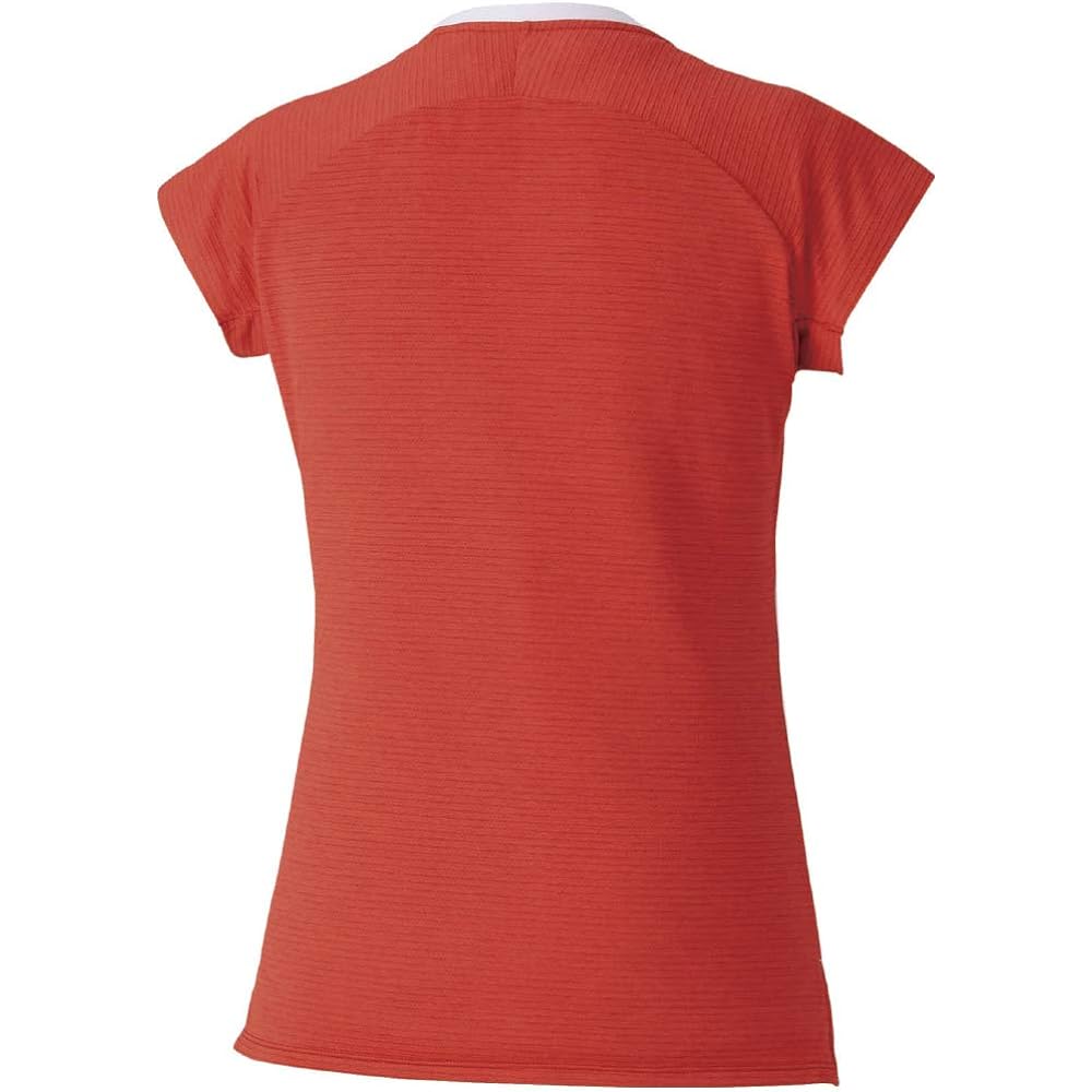 Mizuno 72MA1201 Women's Tennis/Badminton Wear, Quick Dry Game Shirt, Sweat Absorbent, Quick Drying