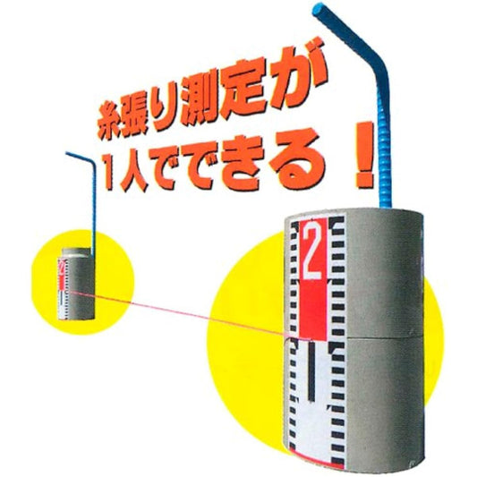 Simple thread tensioning device for roadbeds Itohariku Idea Support