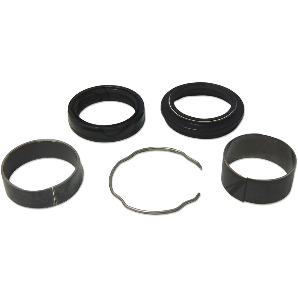 RW 0109-211 Front Fork Tube Seal Wiper Rebuild Kit (Set of 2) Repair Parts Compatible with Honda Suzuki