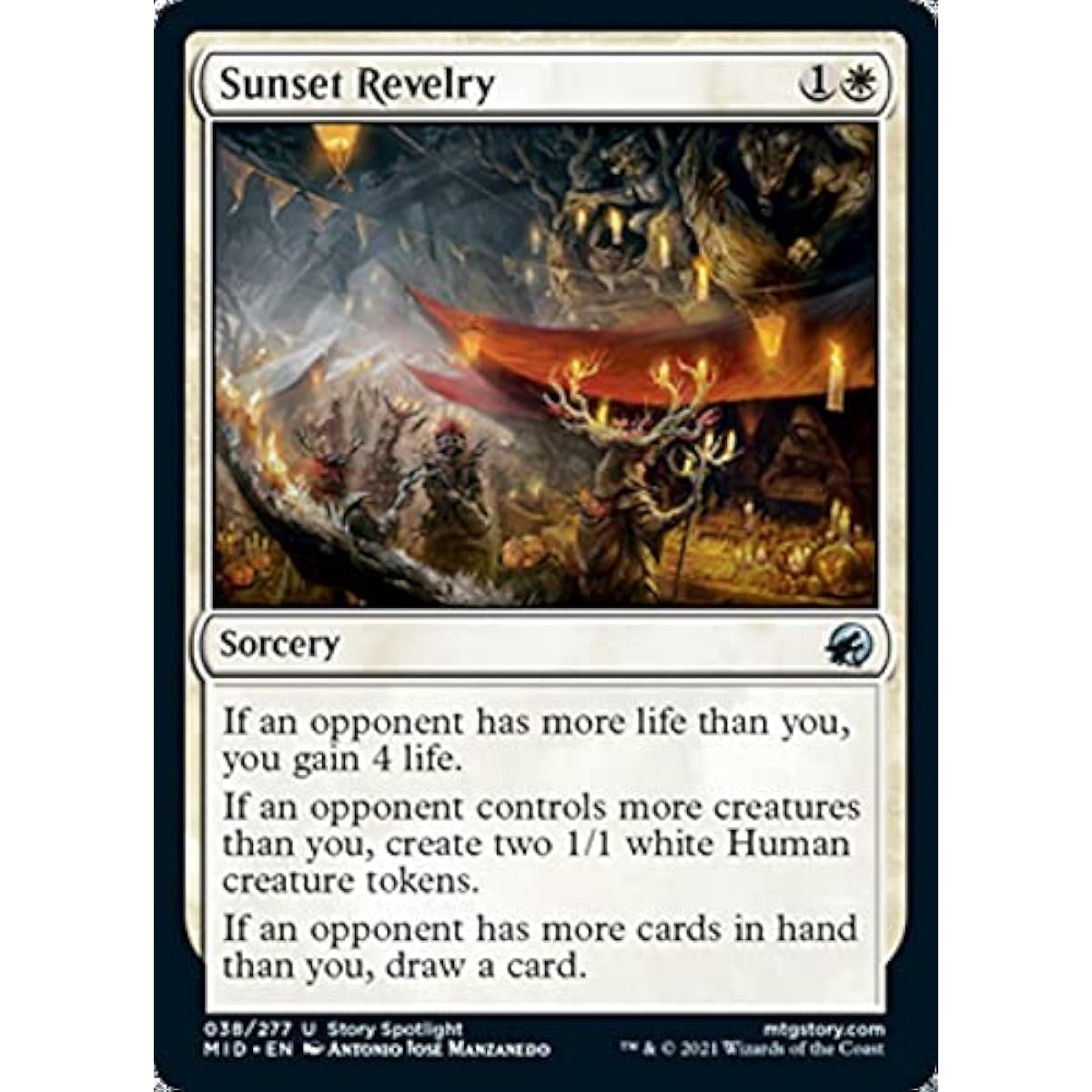 Magic: The Gathering - Sunset Reverie (038) - Innistrad: Midnight Hunt