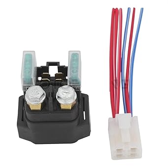 Motorcycle Starter Relay Motorcycle Starter Ignition Switch Relay Wit Plug For Yamaha 450 YFZ450 YFZ45 04-08 Grizzly YFM450 07-14 XV1700 Roadster Midnight