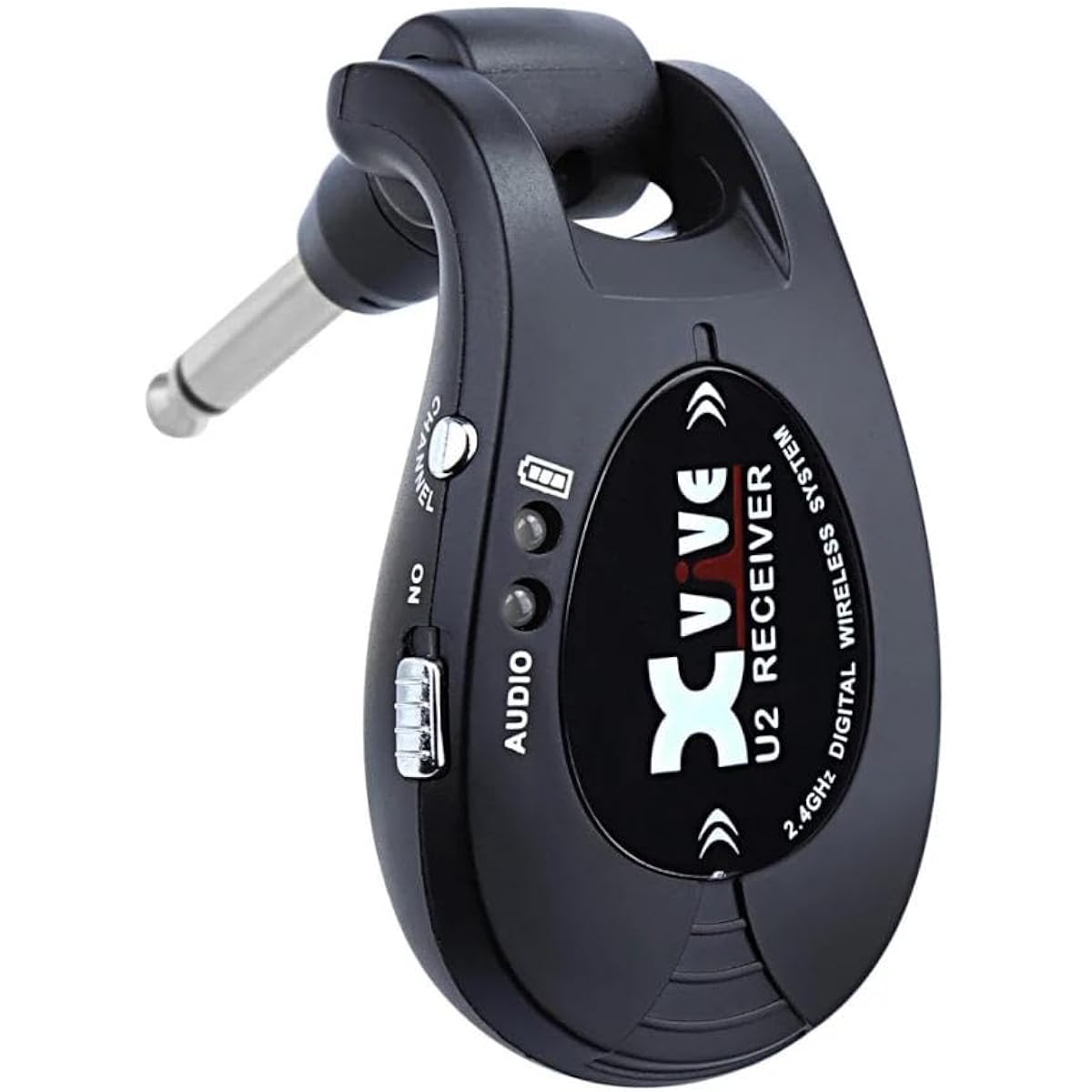 Guitar bass digital wireless system Xvive XV-U2/BK (black) + CU2 XV-U2 exclusive case