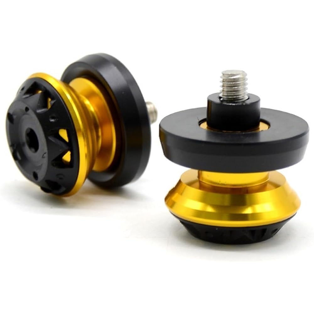 DEMUR Motorcycle Swingarm Slider Spool Stand Screw 6mm 8mm 10mm For Yamaha FJR 1300 XT1200ZE FJ-09 MT-09 MT-10 MT09 MT10 Swingarm Slider Spool (Size: 6MM Red)