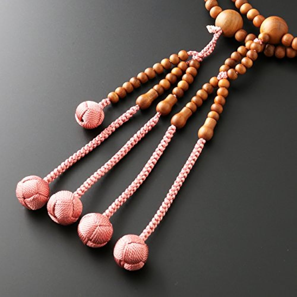 Kyoto Buddhist Altar Hayashi Prayer Beads Nichiren Sect Shak0 Sebai (For Women) Formal Official [Bead Bag Set] SW-052 Kyoto Prayer Beads