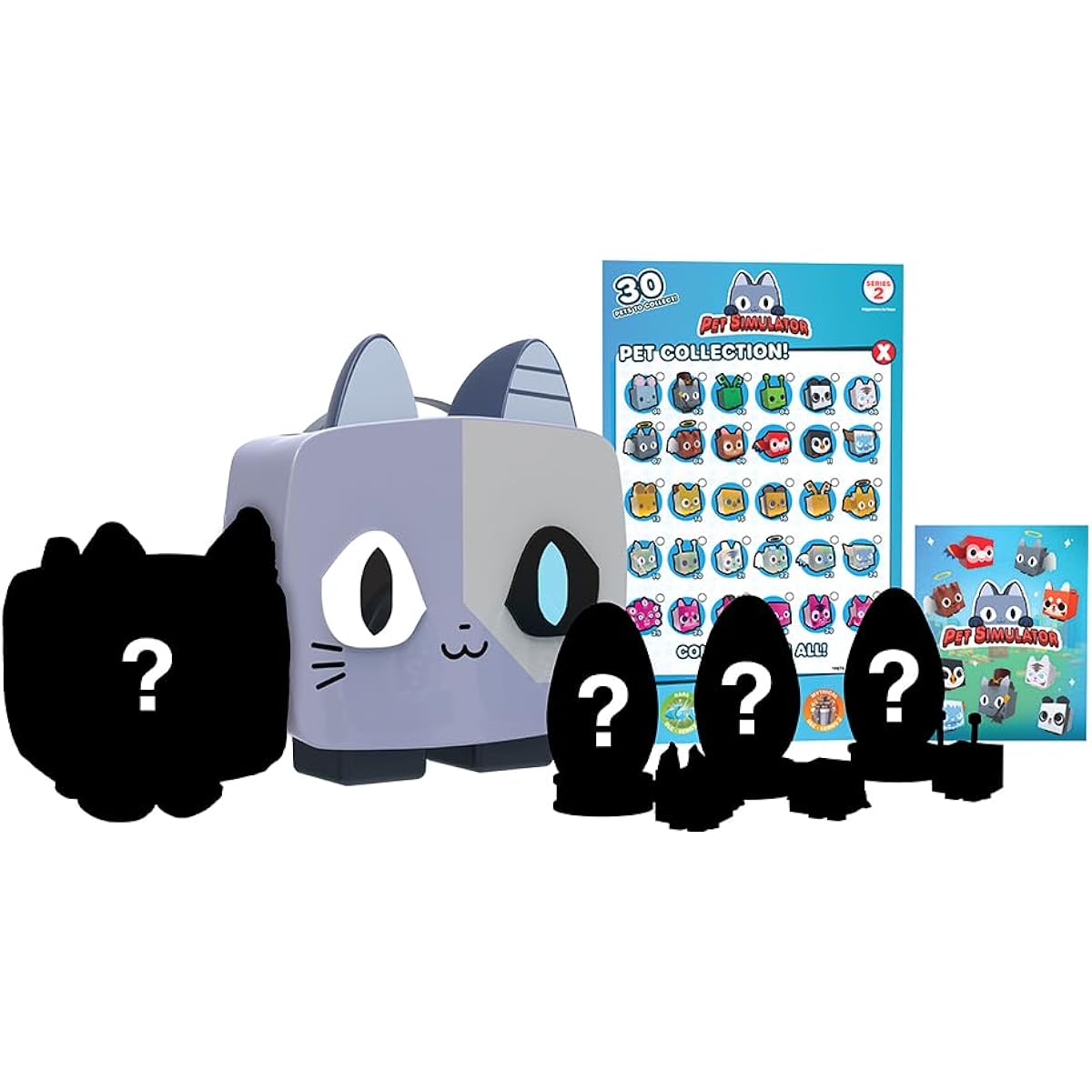 Pet Simulator - Cyborg Cat Mystery Collector Bundle (9" Case 8 Items, Series 2) [With DLC]