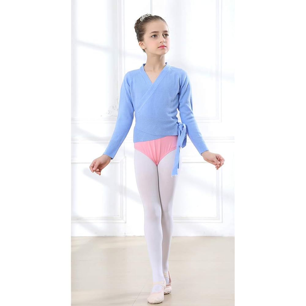 Manana ma18 Cachecoeur Sweater Ballet Kids Junior Girls Adults Warm-up Thermal Wear