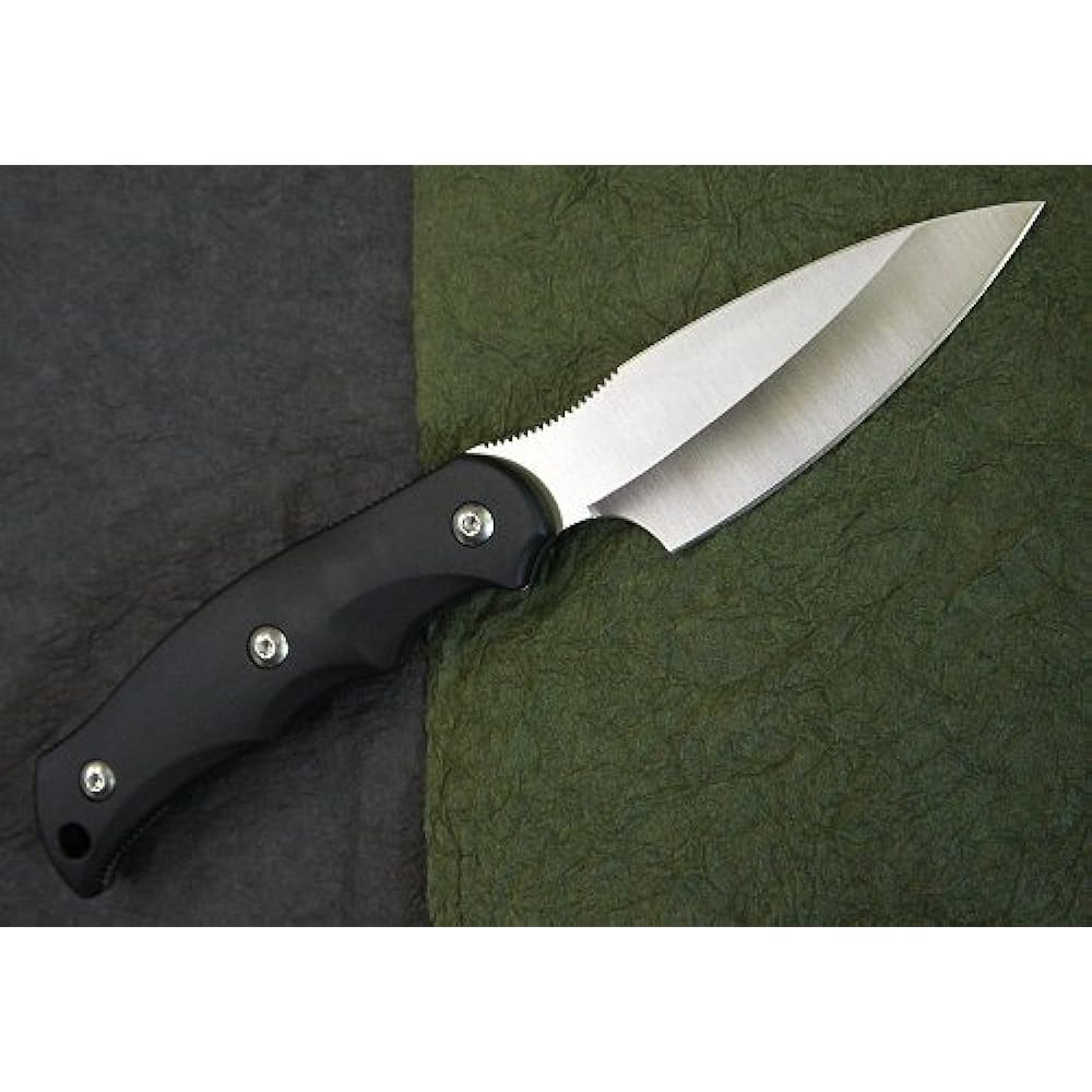 G・SAKAI SABIKNIFE 1 (Sabi Knife 1) Black H-1 Steel (Half Serration (Half Wave))