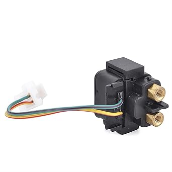 Motorcycle Starter Relay Starter Relay Solenoid Yamaha YP125R YN100Neos YFM 80 YFM 125 350 XQ125 150 XN SR 125 Wind YFA1S-SC 3MW-81940-01-00