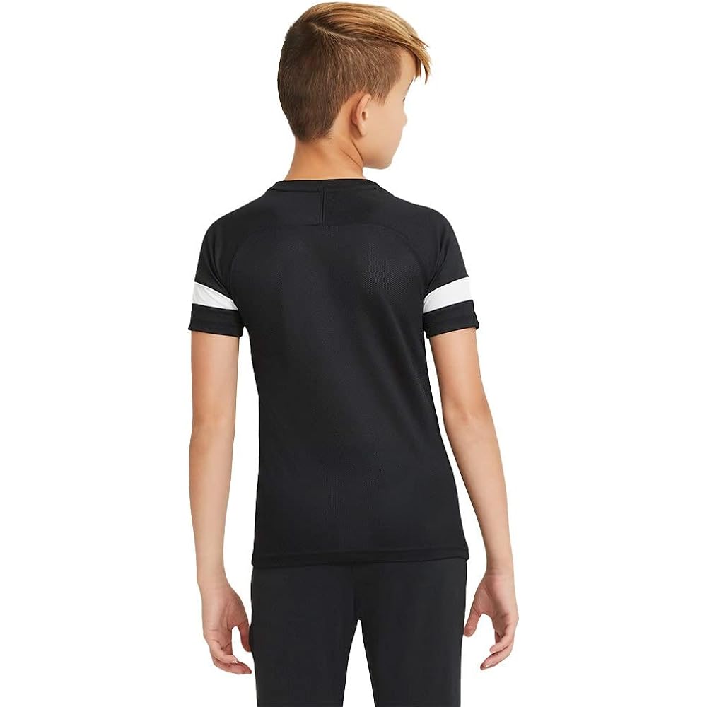 [Nike] Soccer/Futsal Short Sleeve Shirt YTH Academy 21 S/S Top Junior (Kids/Children) 130CM Black