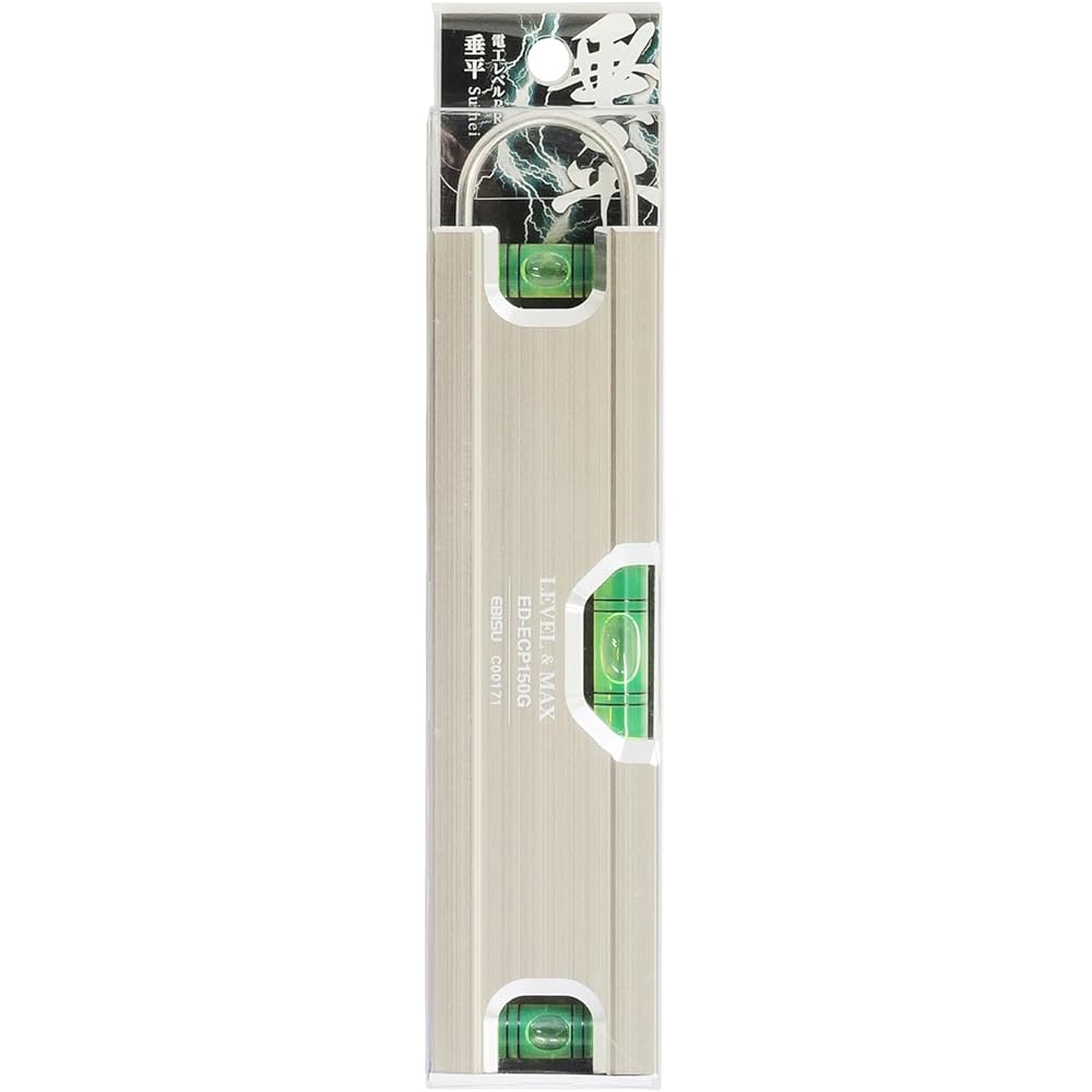 Ebisu Electrician Level PRO Vertical Green ED-ECP150G