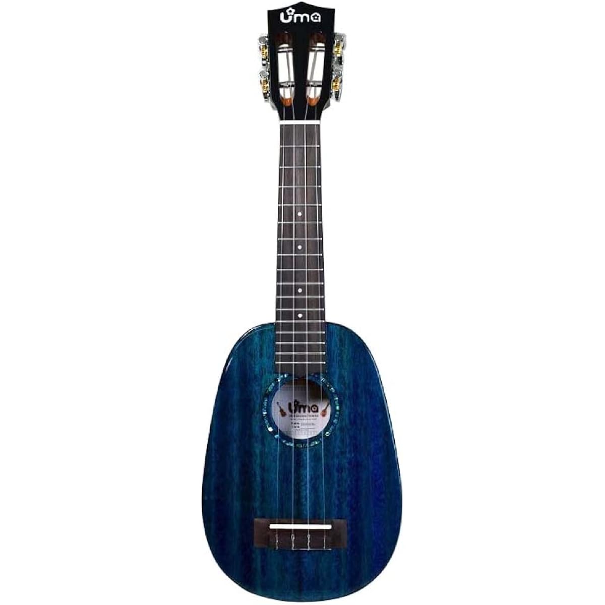 Uma Ukulele UK-20SSP BLUE Soprano Ukulele Pineapple Shape Uma Ukulele
