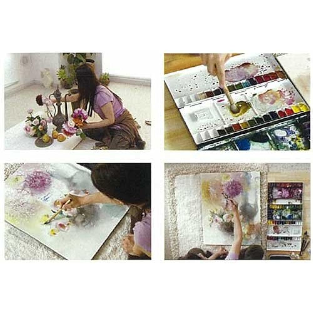 Schmincke Horadam tube special selection 12 colors set Yuko Nagayama DVD set