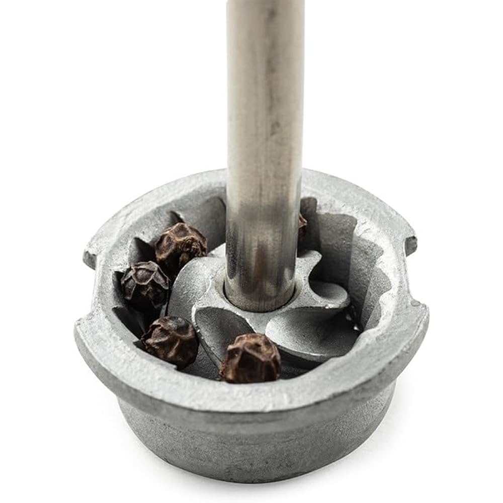 PEUGEOT Mill Pepper [Professional Specification] Pepper Mill Wooden Coarseness Adjustment Manual Capacity 50g/22cm Commercial Use Made in France Chocolate Hostelly 22648