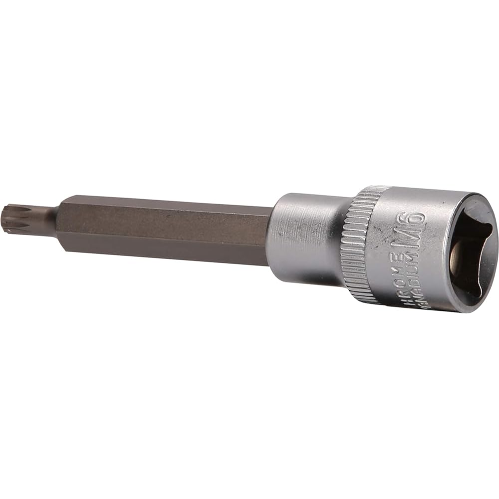 KS Tools 1/2" Spline Bit Socket Length 100mm M6 BT022941