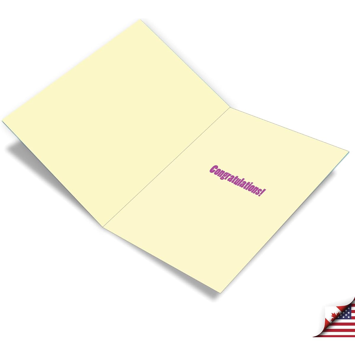 NobleWorks - 2nd Work Anniversary Card Jumbo (8.5 x 11 inches) - 2 Year Employee Job Milestone Group Note Card with Envelope - Years at Work 2 J9454MAG-WA