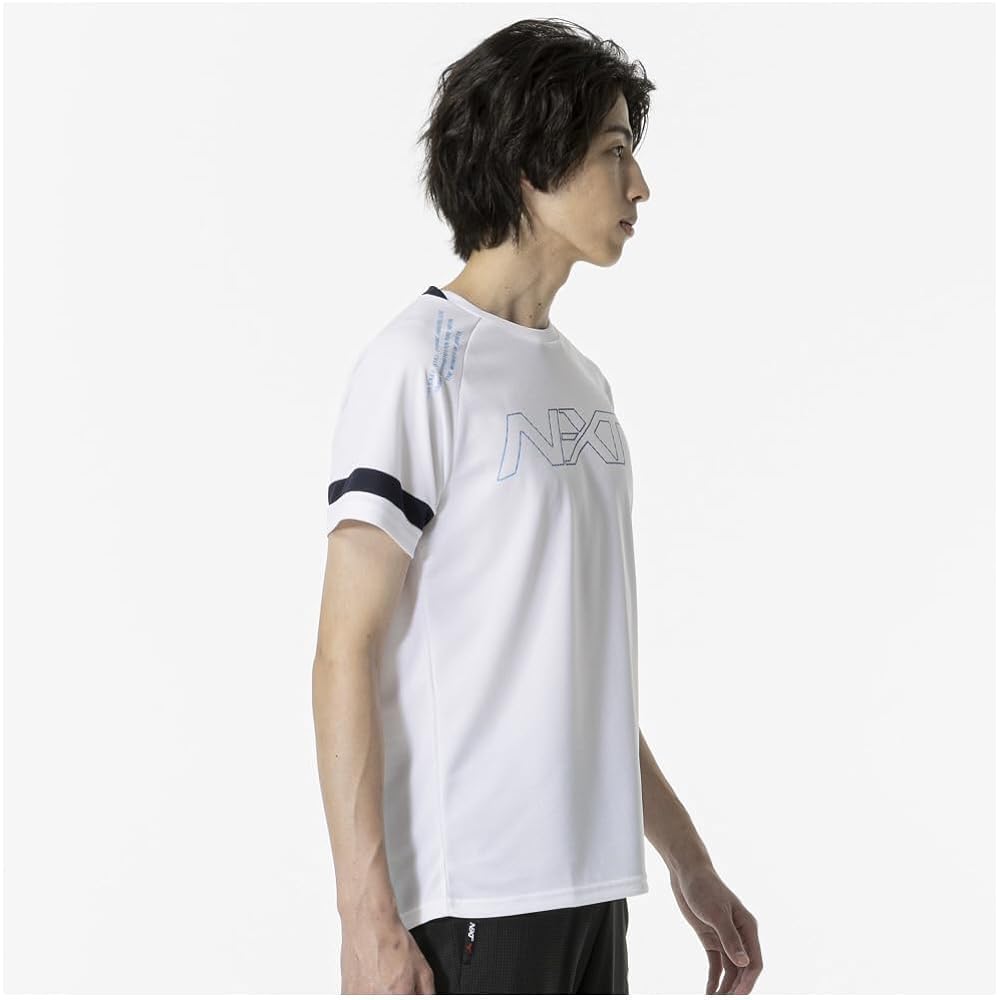 [Mizuno] Training Wear N-XT Short Sleeve T-Shirt Sweat Absorbent Quick Drying Stain Resistant Antibacterial Odor Resistant 32JAA720