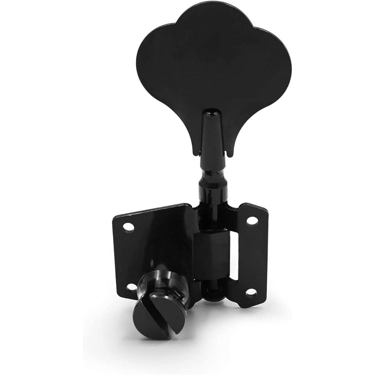 2R2L Bass Tuning Peg Vintage Open Gear String Lock Key Tuner Machine Head 4 String Jazz Precision P Bass Replacement Black