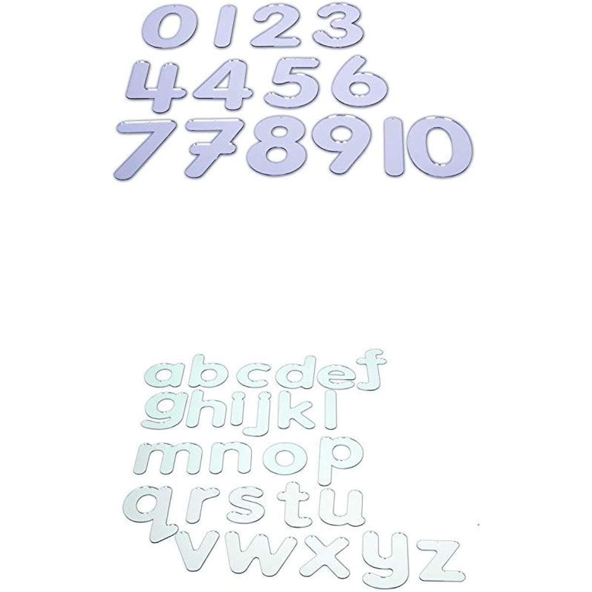 TickiT 72405 Mirror Number, Large (14 pieces)