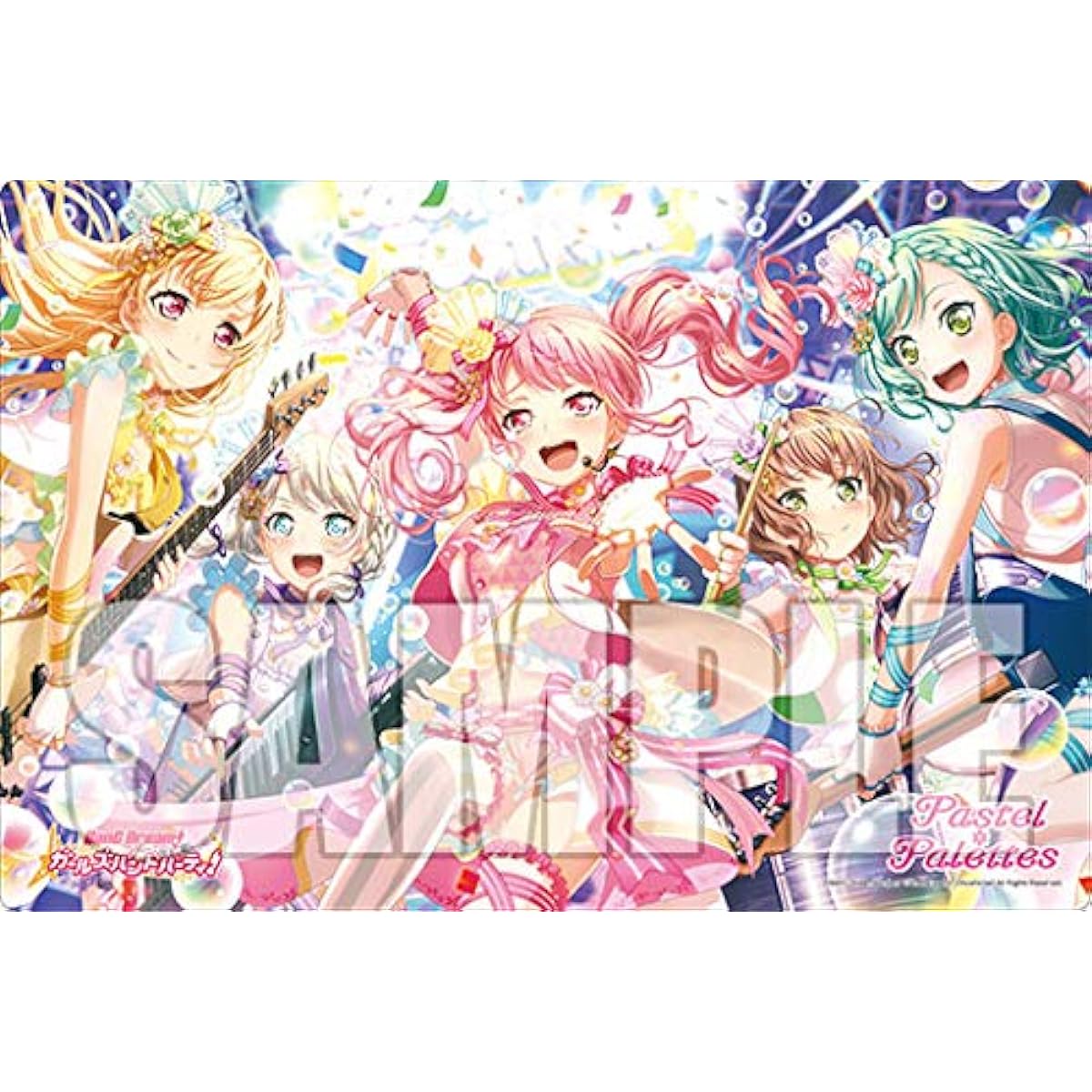 Bushiroad Rubber Mat Collection Extra BanG Dream! Girls Band Party! Pastel＊Palettes Once Again Luminous