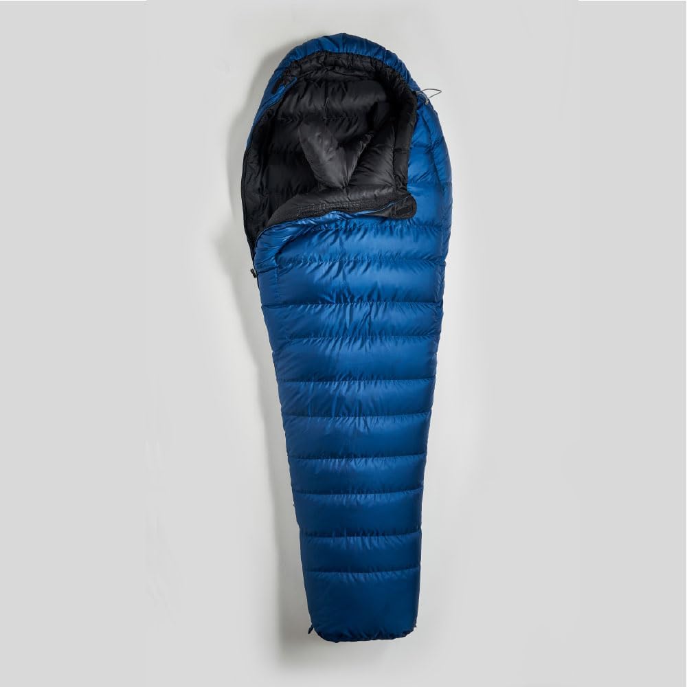 ISUKA Sleeping Bag Nilgiri EX Navy Blue [Minimum Operating Temperature -15 degrees] 158421