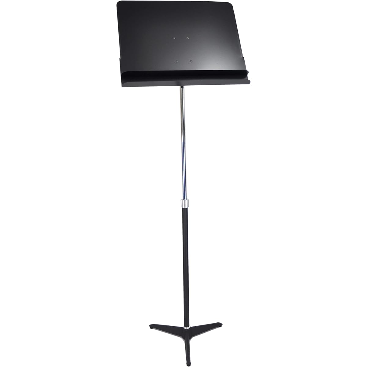 Cosmo M・S Techno Fixed Leg Music Stand (No Hole/Double) Black Steel F60CPW