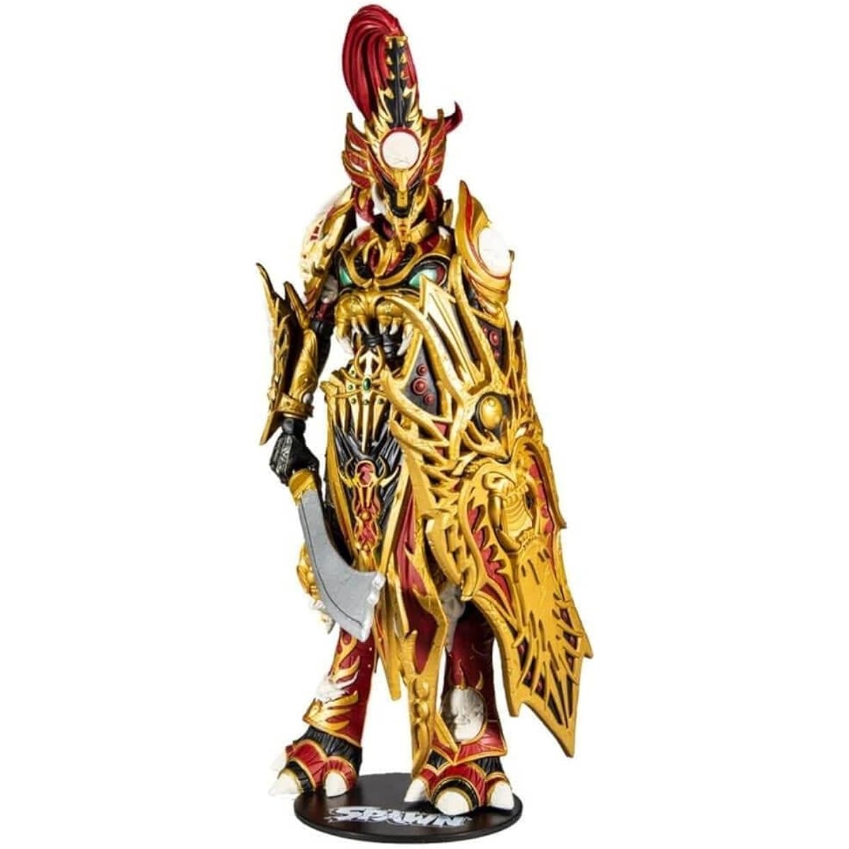 McFarlane Toys Spawn Comics Deluxe Designer Edition 7" Mandarin Spawn Action Figure with 22 Moving Parts Collectible DC Figure Accessories and Collectible Stand Base - Ages 12+