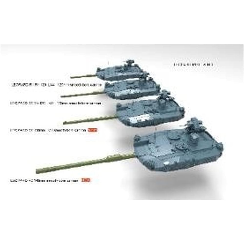 Tiger Model 1/35 Leopard 2 Revolution 2 130mm Gun Plastic Model TML4613