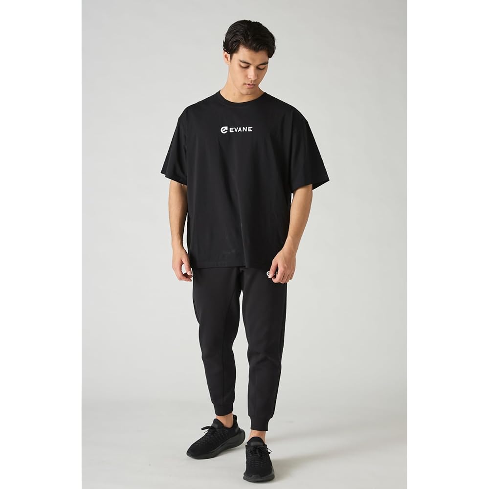 [EVANE] Evan Oversized Cotton Stretch T-Shirt Supervised by Noriaki Yamazawa